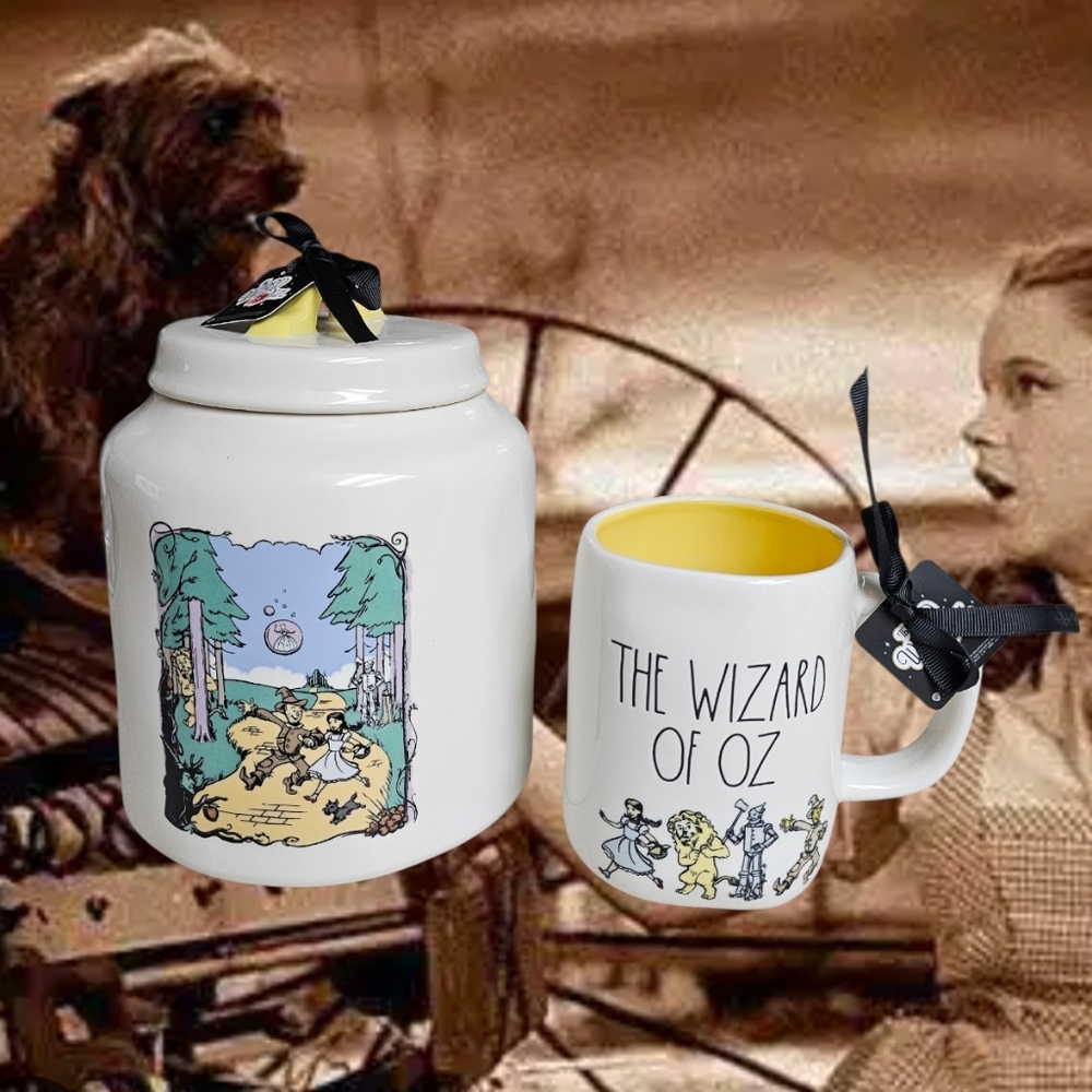 Nwt Rae DunnThe Wizard of Oz Canister and Mug